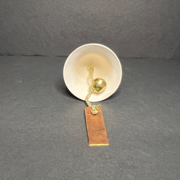 Phoenix Arizona Hand Painted Art Pottery Ceramic Desert Cactus Bell Ornament - Picture 5 of 5